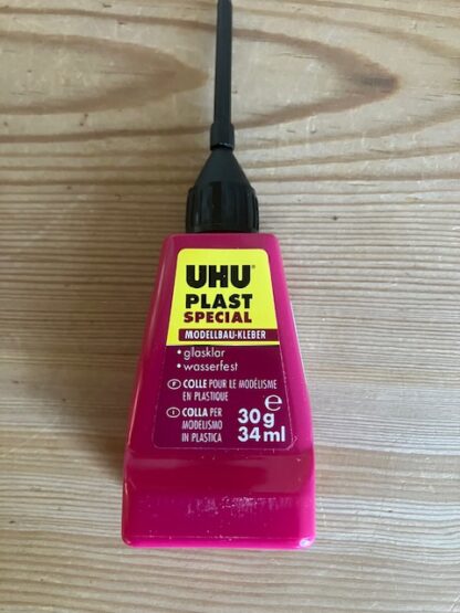 UHU Special plast Lim 30 g 34 ml Glassklar. Nyt