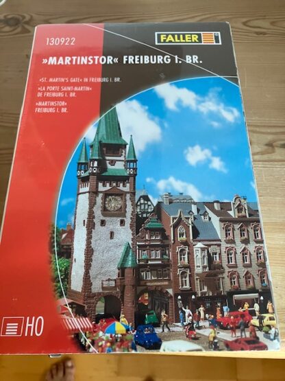 Faller 130922 "Martinstor" Freiburg I BR. Nyt Byggesæt H0 Vejl 545 kr.