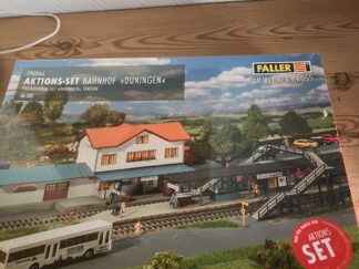 Faller 190066 Auktions Set Bahnhof " Duningen  Nyt Byggesæt H0 Vejl 325 kr