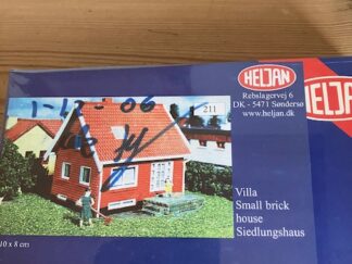 Heljan 211 Villa Dk Nyt Byggesæt H0 9x10x8 cm
