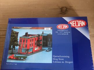 Heljan 611 Hjørneforretning Nyt Byggesæt Spor N  9,8x9,3x7 cm ,