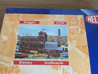 Heljan 678 Bryggeri Spor N Nyt Byggesæt 42x 11x 25 cm