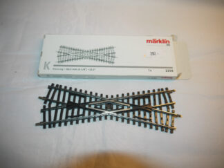 Marklin 2259 Kryds K skinner, skala H0, Slank Kryds Nyt  Vejl Pris 319 Kr