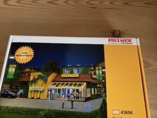 Vollmer 43656 Diskotek med LED Belysning Nyt Byggesæt H0