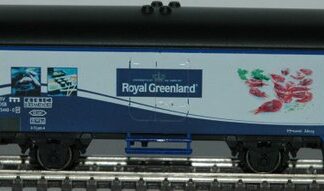 Märklin 4415.518 Royal Greenland DSB Ny vogn i æske H0 AC. Før 345 Kr.