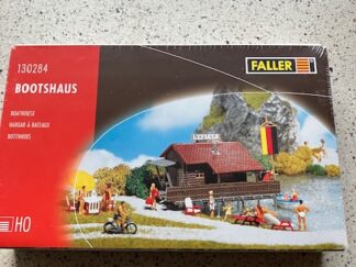 Faller 130284 Bådhus Nyt Byggesæt H0 Vejl 160 kr,