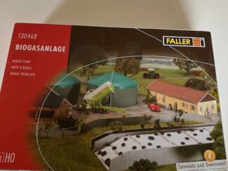 Faller 130468 Biogasanlæg Nyt Byggesæt H0 Vejl. 490 Kr.