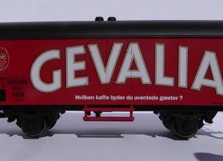 UDSLGT Marklin 4415.665 Gevalia Kaffe. Som Ny H0.