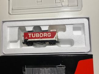 UDSOLGT MCK  3407 DSB ZB 99 928 TUBORG hvid m paraply Pæn og flot Vogn.Let brugt.