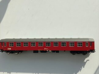 Heljan DSB B vogn 50 86 20-83 131-5 Flot Vogn - 1 trin Let Brugt H0.