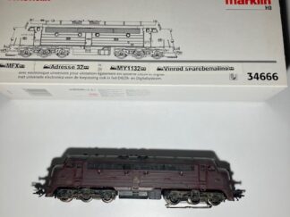 UDSOLGT Marklin (34666 ombygget) til My 1132 DSB  MFX  Patineret H0 Brugt.