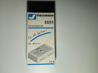 Viessmann 5551 Universalrelæ 2,5 A . Som Nyt Måske brugt .  14-16 Volt =/veksel