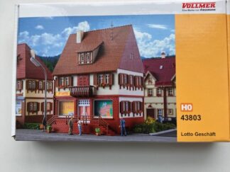 Vollmer 43803 Lotto Butik. Nyt Byggesæt H0 10,2x9,5x14,7 vm