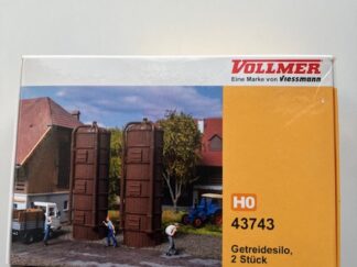 Vollmer 43743 2 stk Kornsilo. Nyt.