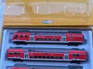 BRAWA 44502 Twindexx Vario DB Regio MAIN Spessart Ekspress  Rød Med lyd og lys