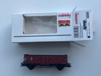 Marklin 46059 DB Godsvogn Med Jernaffald H0 Let Brugt PÆN
