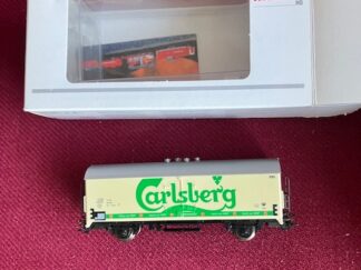 Marklin Carlsberg vogn DSN let gulnet på den ene side.H0 Brugt.