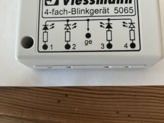 Viessmann 5065 Blinkelektronik til overkørselssignaler Let Brugt Nypris 193 kr