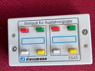 Viessmann 5545 Stelpult Til udkørsels signaler Let Brugt. nypris 179 kr