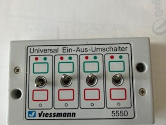 Viessmann 5550 Tænd Sluk På 4 Forsk Lys eller andet Let brugt Nypris 189 Kr.