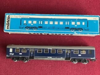 UDSOLGT Marklin 4049 Personvogn Mastricht-Amsterdam NS B 6692 ( Holland) Let Brugt.