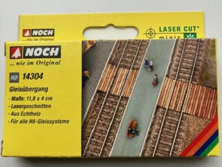 NOCH 14304 Perron Baneovergang 11,8x 4 cm H0. Nyt