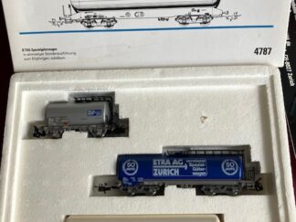 Marklin 4787 Etra 50 år SBB CFF Zurich. 3 tankvogne Let Brugt H0