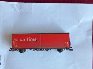 Piko 54402 DB Railon  Godsvogn.  Nem kobling. H0 DC.
