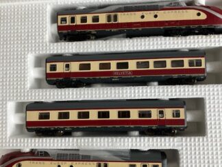 ROCO 04183A BR VT 11,5 ( VT 601) TEE 4 vogne DC Analog Let Brugt .