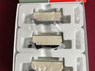 Hobby Trade 34051 3 stk  DSB IKT 24615,24644,24660  Kølevogn.   H0 Som Ny fra Samling .