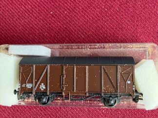 Liliput 235/3 DA  Brun Godsvogn DSB Gs 42758 Let Brugt. H0.