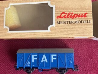 Liliput 235 02 FAF DSB Gklm Godsvogn Let Brugt H0..