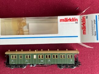 Marklin 4210 Wurtenberg Passagervogn Flot Som ny Fra samling H0..