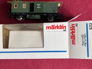 Marklin 4212 Wurtenberg Pakvogn  Flot Som ny Fra samling H0..