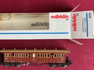 Marklin 4213 Wurtenberg Passagervogn Flot Som ny Fra samling H0..