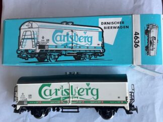 Marklin 4636 DSB Carlsberg Vogn H0 Som ny Fra samling.