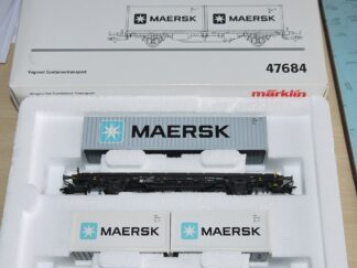 Marklin 47684 DSB Maersk Sæt i Æske Let Brugt Som Ny. H0