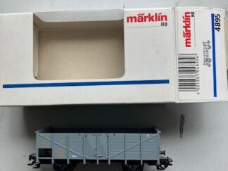 Marklin 4895 Grå åben Gods K. Sachs.sts.E.B. Let brugt.H0