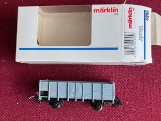 Märklin 4895 Offener Güterwagen der K.W.St.E., in OVP. Som ny Fra Samling .