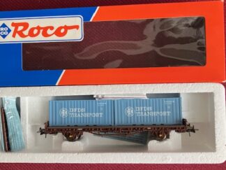 ROCO 46325 DFDS Container Transport DSB. Som Ny fra Samling.H0