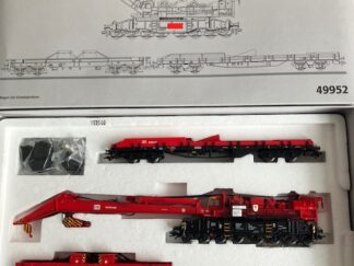 Marklin 49952 "Goliath" Kranen Med Vogn. Flot Sæt Let Brugt H0.