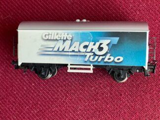 Marklin Gillette Mach 3 Turbo Reklamevogn H0 Let Brugt